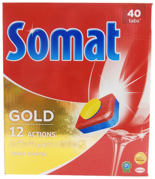 Somat XL Gold 40ks | Čistící a mycí prostředky - Příp. do myček na nádobí - Mycí prostředky Somat XL Gold 40ks | Čistící a mycí prostředky - Příp. do myček na nádobí - Mycí prostředky